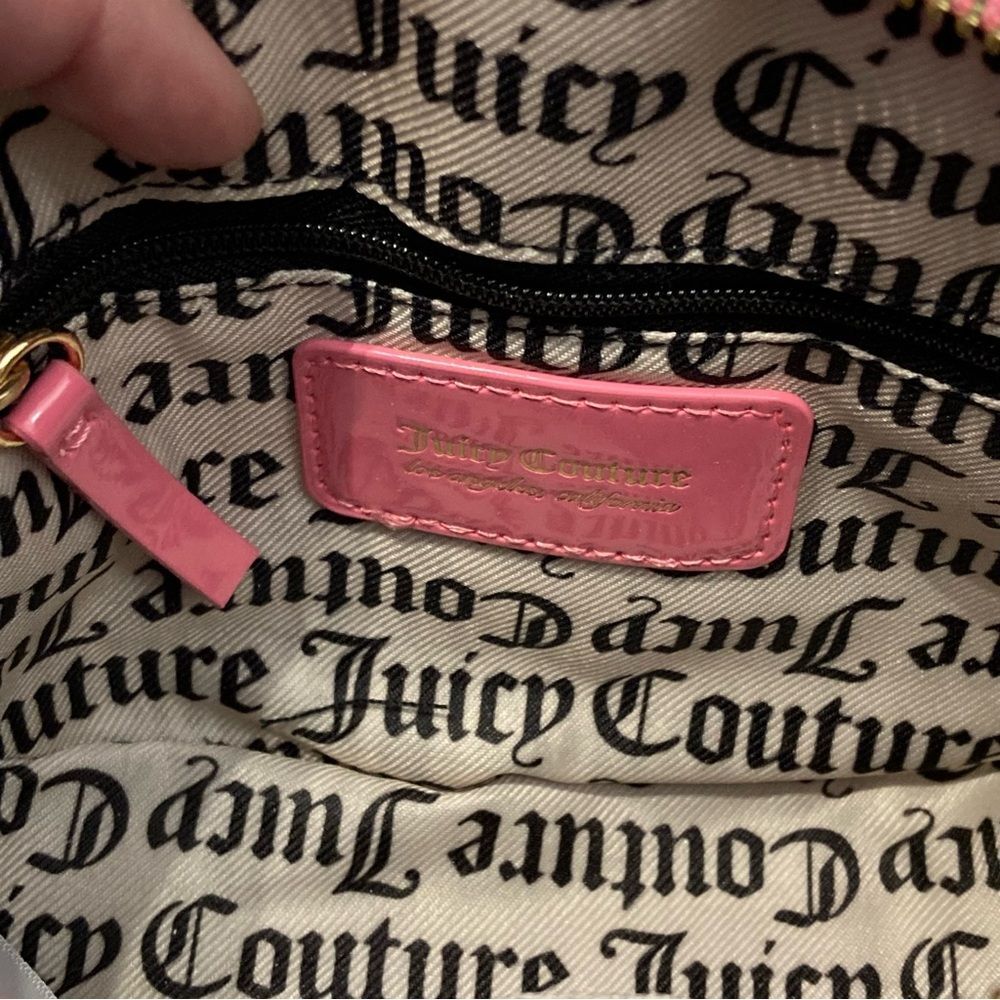 NWT Juicy Couture Pink Lemonade Effortless Crossbody Bag PVC - Picture 10 of 11